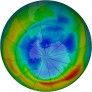 Antarctic Ozone 2002-08-21